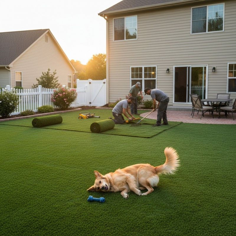 Benefits Of Residential Pet Turf Installation For Dog Owners